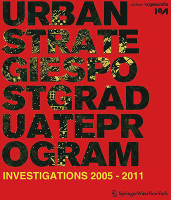 Urban Strategies Postgraduate Program - 