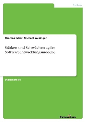 Stärken und Schwächen agiler Softwareentwicklungsmodelle - Michael Wesinger, Thomas Ecker