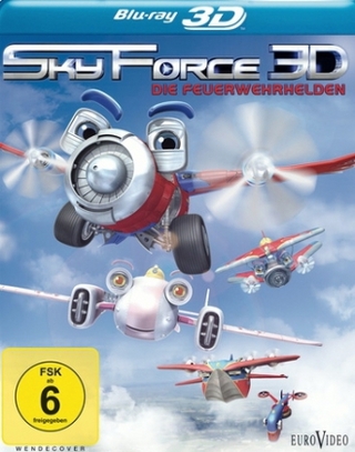 Sky Force 3D, 1 Blu-ray