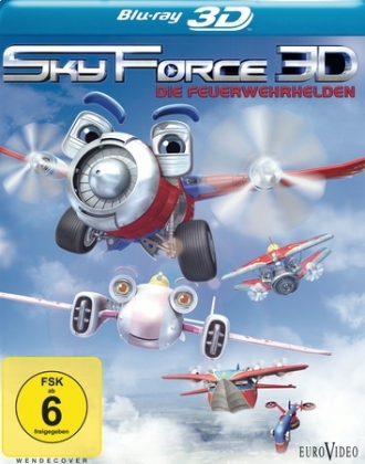 Sky Force 3D, 1 Blu-ray