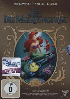Arielle, die Meerjungfrau, Die Trilogie, 3 DVDs