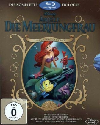 Arielle, die Meerjungfrau, Die Trilogie, 3 Blu-rays - 