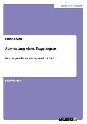 Auswertung eines Fragebogens