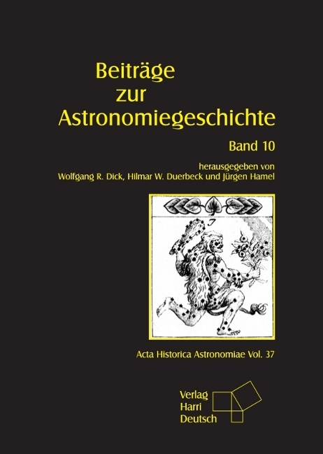 Beitr&auml;ge zur Astronomiegeschichte - 