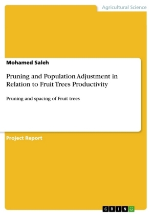 Pruning and Population Adjustment in Relation to Fruit Trees Productivity - Mohamed Saleh