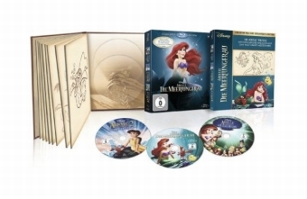 Arielle, die Meerjungfrau, Die Trilogie, 3 Blu-rays - 