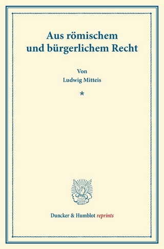 Aus römischem und bürgerlichem Recht.