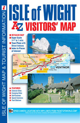 Isle of Wight A-Z Visitors' Map -  A-Z Maps