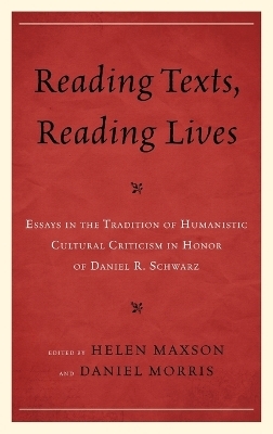 Reading Texts, Reading Lives - 