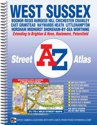 West Sussex Street Atlas -  Geographers' A-Z Map Company