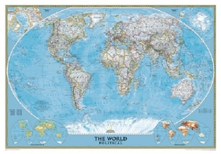 Classic Weltkarte, politisch