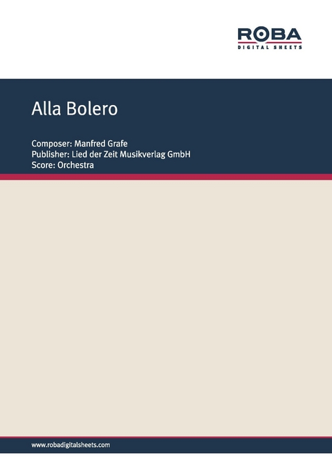 Alla Bolero - Manfred Grafe