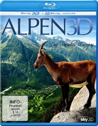 Alpen 3D - Das Paradies Europas, 1 Blu-ray