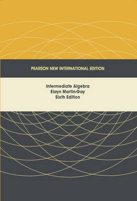 Intermediate Algebra PNIE, plus MyMathLab without eText