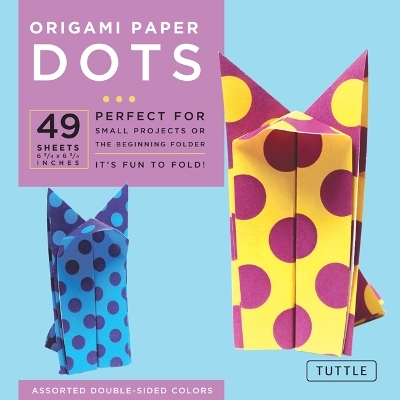 Origami Paper - Dots - 6 3/4" - 49 Sheets - 