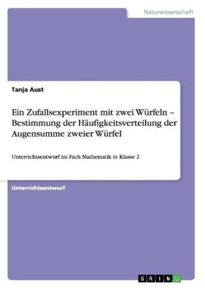 Ein Zufallsexperiment mit zwei W&Atilde;&frac14;rfeln - Bestimmung der H&Atilde;&curren;ufigkeitsverteilung der Augensumme zweier W&Atilde;&frac14;rfel - Tanja Aust