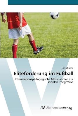 Elitef&ouml;rderung im Fu&szlig;ball - Julia Klante