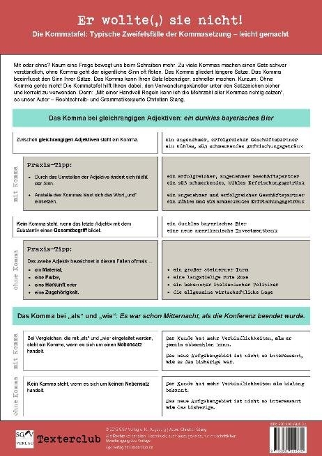 Die Kommatafel - Christian Stang