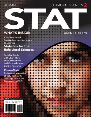Behavioral Sciences STAT (with CourseMate Printed Access Card)