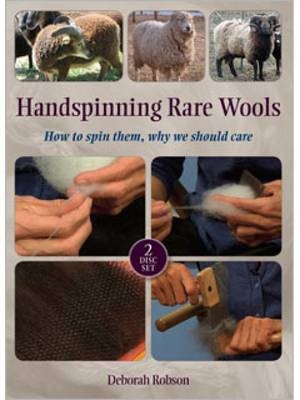 Handspinning Rare Wools (DVD) -  Robson Deborah