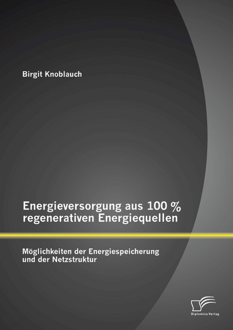 Energieversorgung aus 100 % regenerativen Energiequellen: M&ouml;glichkeiten der Energiespeicherung und der Netzstruktur - Birgit Knoblauch
