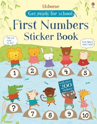 First Numbers Sticker Book - Jessica Greenwell