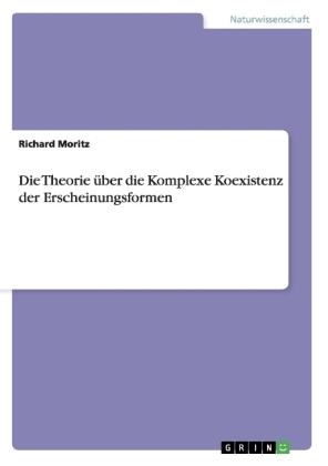 Die Theorie &Atilde;&frac14;ber die Komplexe Koexistenz der Erscheinungsformen - Richard Moritz