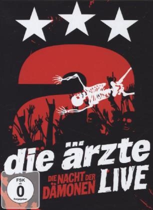 die &auml;rzte Live - Die Nacht der D&auml;monen, 2 DVDs m. Buch -  &Auml;rzte