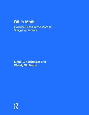 RtI in Math - Linda Forbringer, Wendy Weber