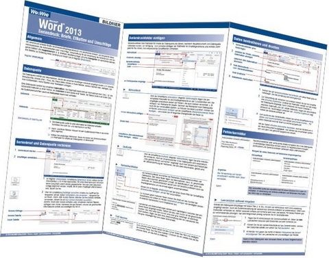 Wo&Wie: Word 2013 Seriendruck: Briefe, Etiketten und Umschläge - Anja Schmid, Christian Bildner