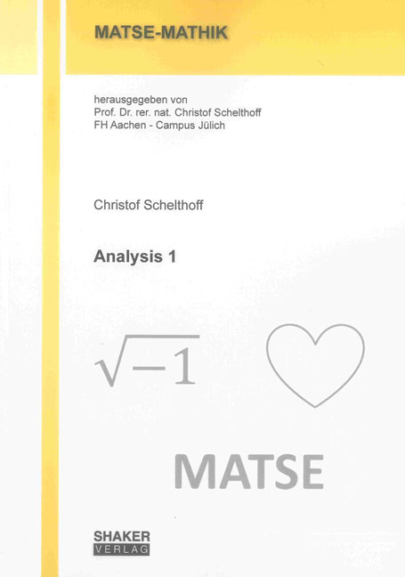Analysis 1 - Christof Schelthoff