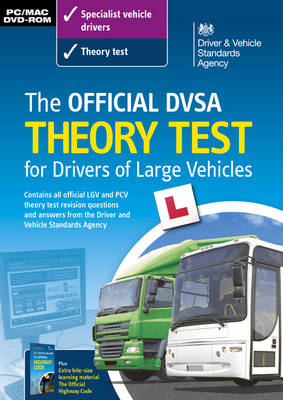 The official DSA theory test for drivers of large vehicles DVD-ROM