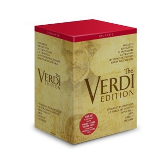 The Verdi Edition, 17 DVDs