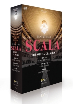 Teatro alla Scala: The Opera Classics, 4 DVDs - Wolfgang Amadeus Mozart, Gaetano Donizetti, Giuseppe Verdi