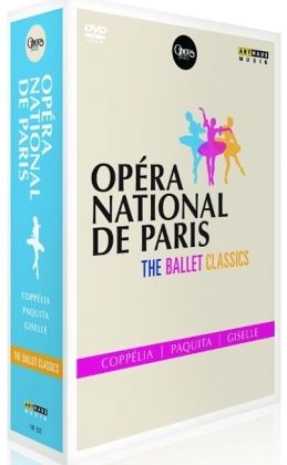 Opéra National: Ballet Classics, 3 DVDs