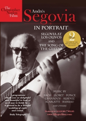 Andrés Segovia In Portrait, 1 DVD