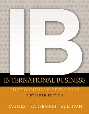 International Business - John Daniels, Lee Radebaugh, Daniel Sullivan