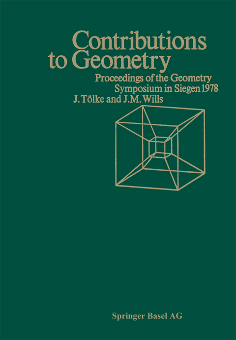 Contributions to Geometry -  WILLS,  T&Ouml;LKE