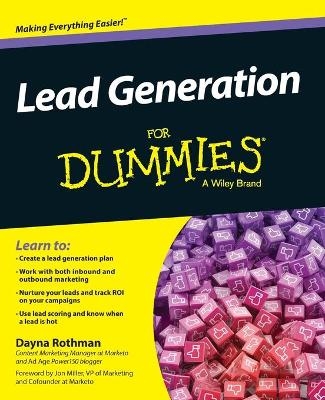 Lead Generation For Dummies - Dayna Rothman