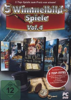 5 Wimmelbild-Spiele Vol.4, DVD-ROM