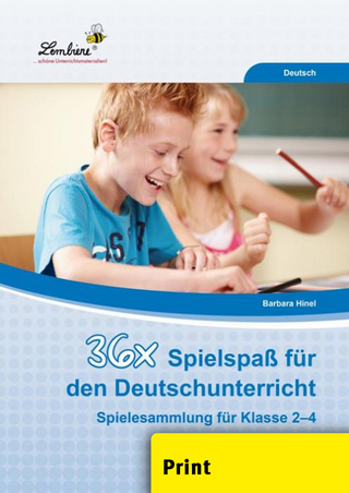 36x Spielspaß für den Deutschunterricht