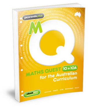 Maths Quest 10+10a for the Australian Curriculum Flexisaver & eBookPLUS