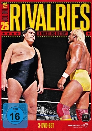 WWE Presents the Top 25 Rivalries in Wrestling History, 3 DVDs