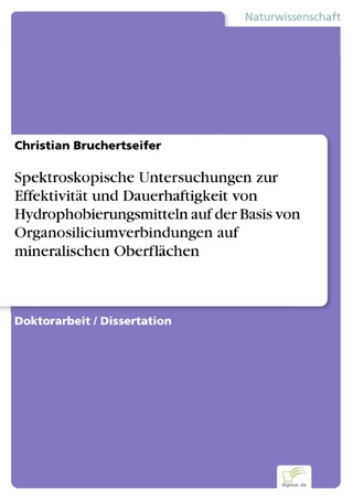 Spektroskopische Untersuchungen zur Effektivität und Dauerhaftigkeit von Hydrophobierungsmitteln auf der Basis von Organosiliciumverbindungen auf mineralischen Oberflächen