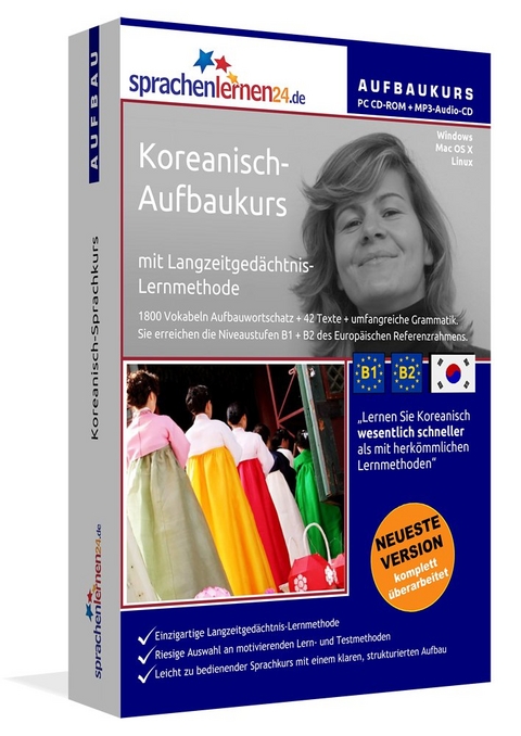 Sprachenlernen24.de Koreanisch-Aufbau-Sprachkurs