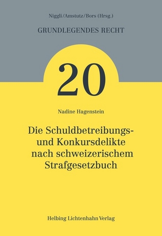 Die Schuldbetreibungs- und Konkursdelikte nach schweizerischem Strafgesetzbuch