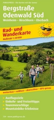 Bergstra&szlig;e Odenwald S&uuml;d - Weinheim - Hirschhorn - Eberbach