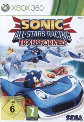 Sonic All-Stars Racing Transformed, 1 XBox360-DVD