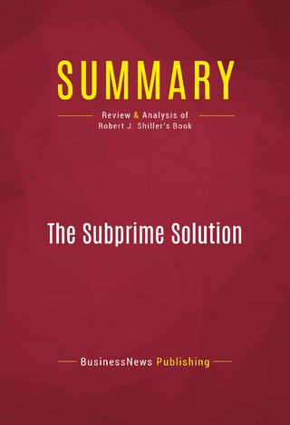 Summary: The Subprime Solution
