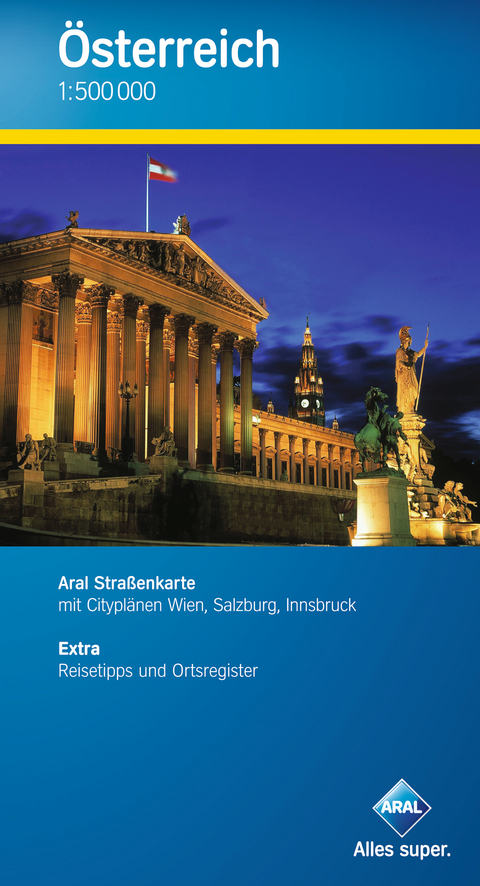 Aral Stra&szlig;enkarte / &Ouml;sterreich